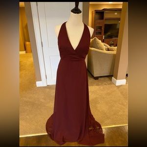 Birdie Grey Bridesmaid Dress Size Medium Can Be Tied Different Ways